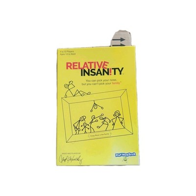 Relative Insanity Adult Family Party Game Jeff Foxworthy Card Board Game  