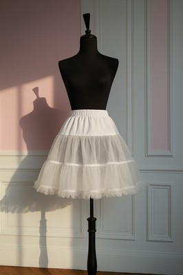 1Kurzrock mit Rüschen für Mädchen, weicher Bubble Tutu Rock, Unterrock m