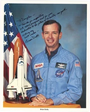 Brian Duffy - Signed Color Photograph (Astronaut)