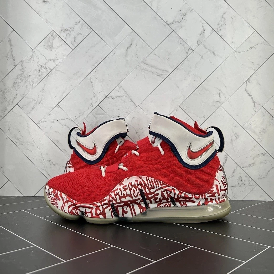 Las mejores ofertas en Nike LeBron 17 LeBron 4 Red Graffiti | eBay