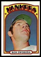 1972 Topps Ron Swoboda New York Yankees #8