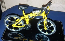 1:8 Alloy Mini Finger Die Cast  Model Foldable Mountain Bike