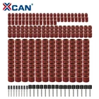 384pcs Sanding Bands Rotary Polish Tools Kit Sandpaper with Sand Drum for Dremel