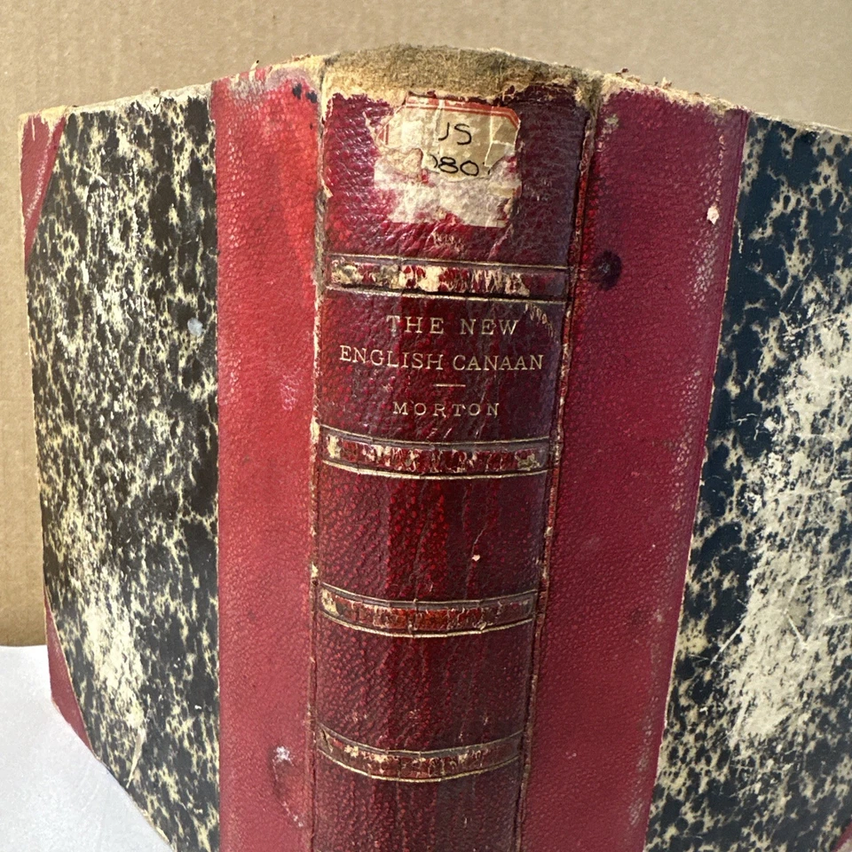 The New English Canaan Thomas Morton Publications Prince Society 1883 Limited - Image 2 of 4