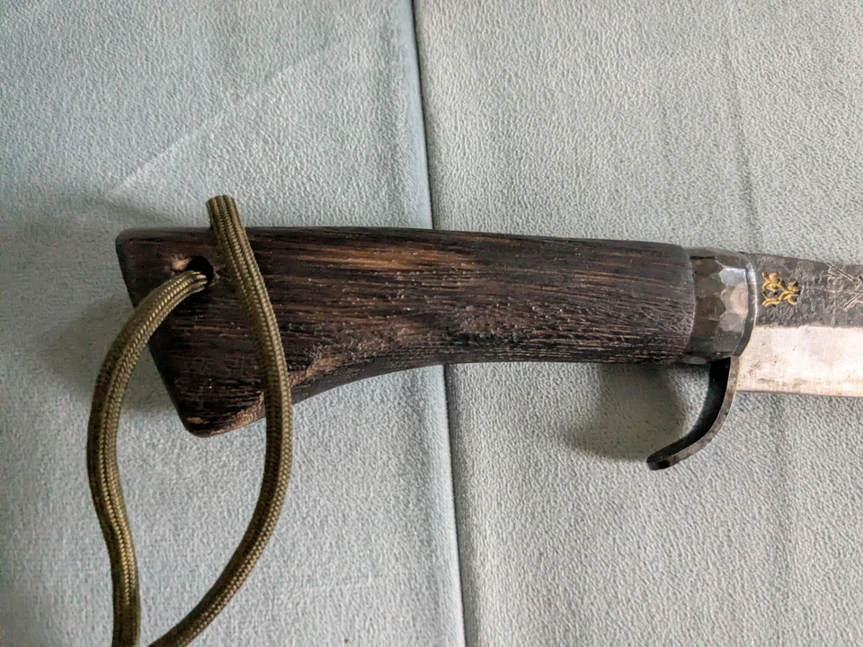 Japanisches Jagdmesser/ Outdoor Messer, Handgeschmiedet - Bild 4 von 4