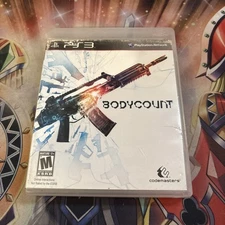 Bodycount (Sony PlayStation 3, 2011) PS3 No Manual Artwork Has Damage