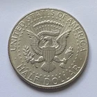 1964-D Kennedy Half Dollar 90% Silver Nice AU-UNC Condition USA 50 Cents KM#202