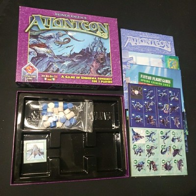 Atlanteon (Board Game, 2003 Fantasy Flight Printing) Reiner Knizia 2p UNPLAYED
