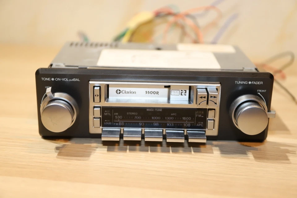 Clarion 5500R Autoradio – Kassette Oldtimer– Seltenes Clarion- 12V - Bild 4 von 4