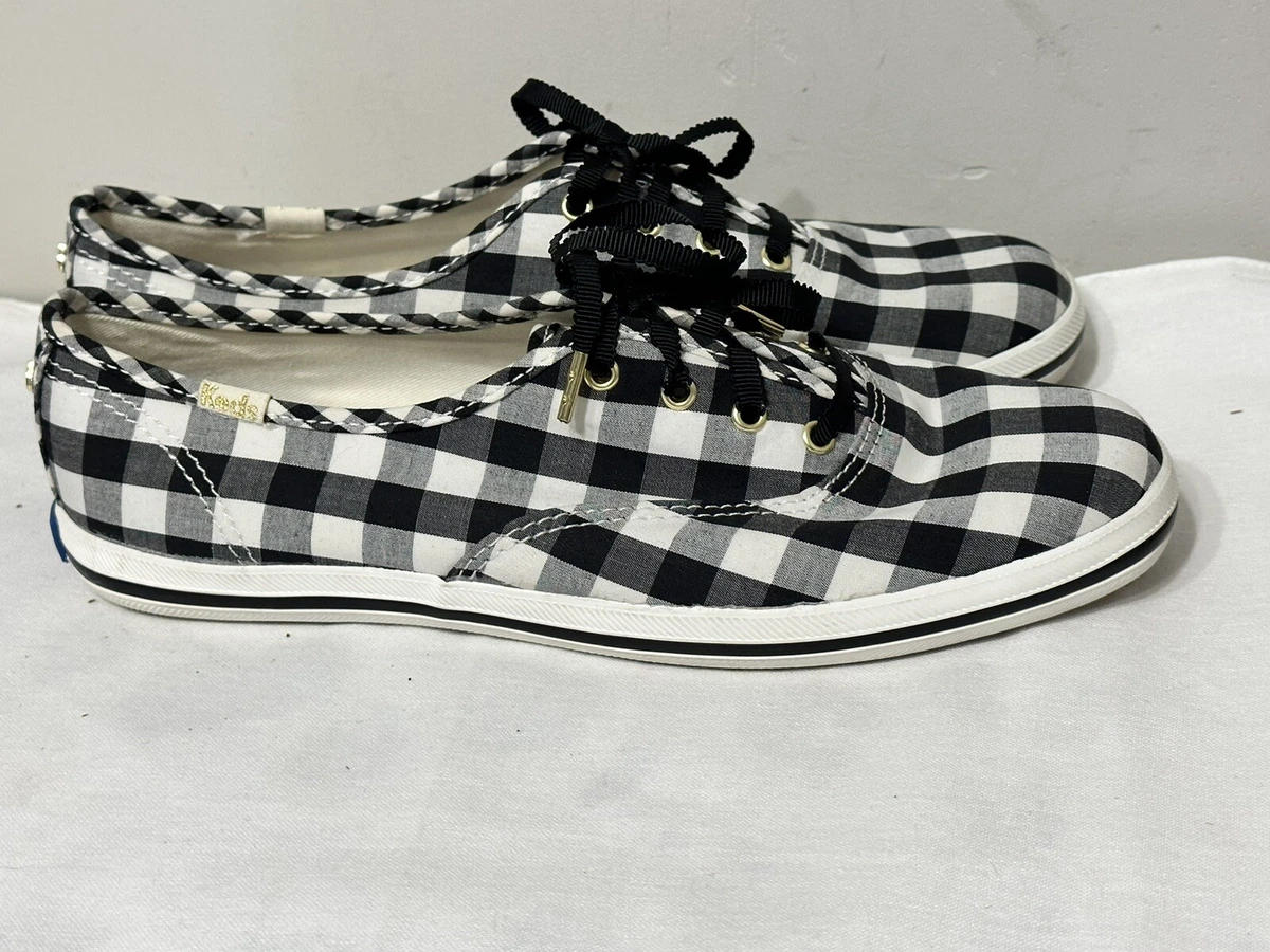 Kate spade gingham shoes sale