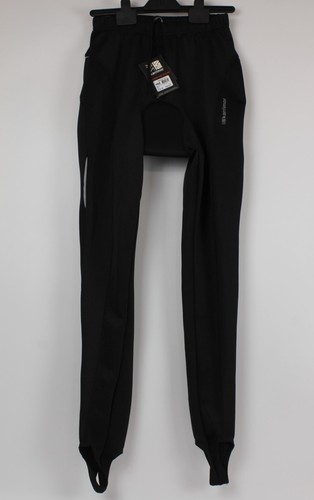 Mens Karrimor Cycling Trousers Size Medium L30 Compression Padded Black Article