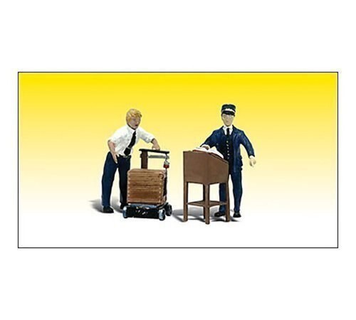Woodland Scenics A2555 G Scale Dedicated Depot Workers - Picture 5 of 5