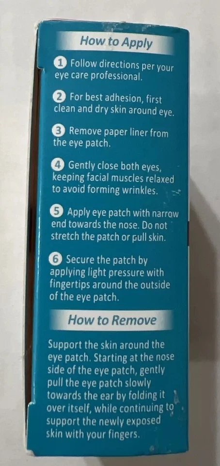 Nexcare Opticlude Eye Patch 2.24” X 3.25” Regular Size - 2 Packs - Image 3 of 4