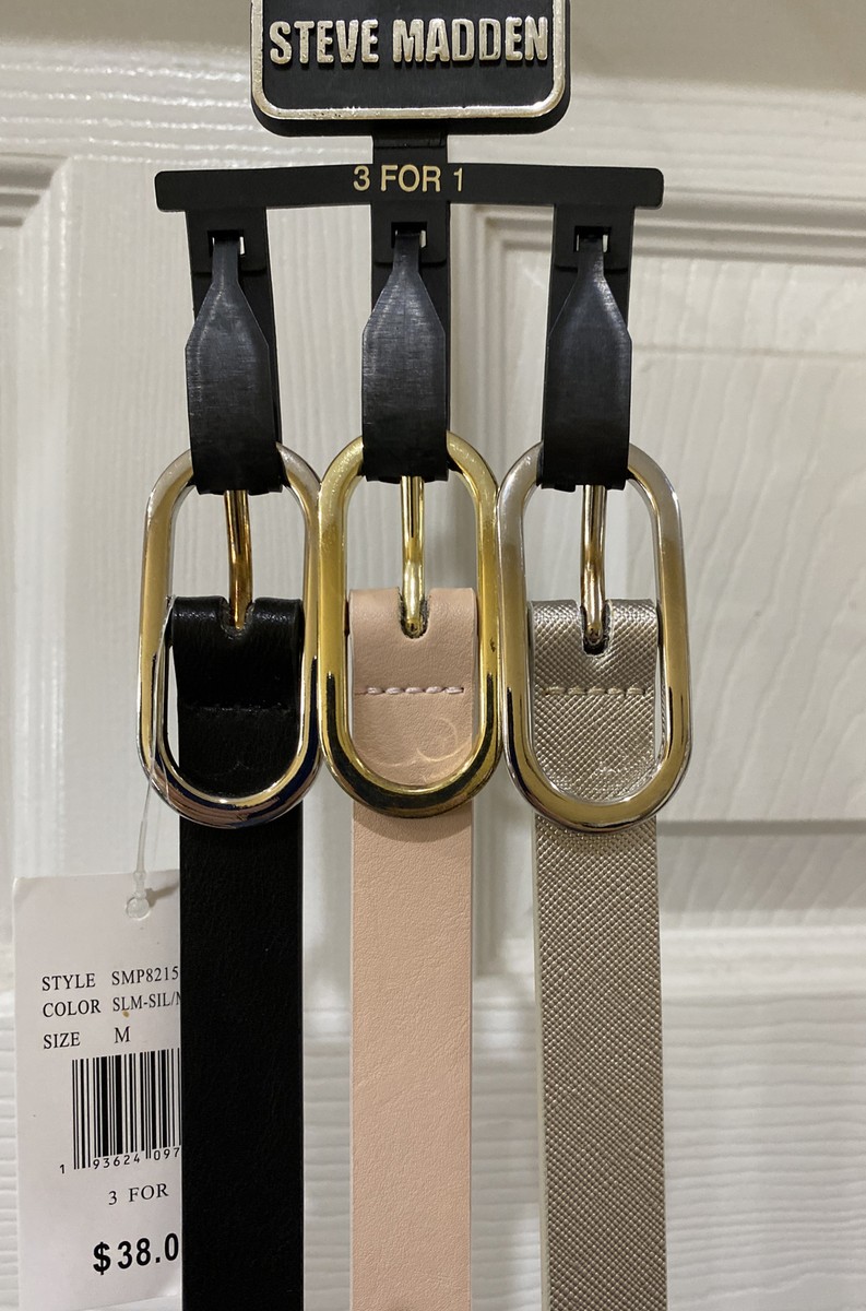 Steve Madden Belt 3 For 1 Skinny Woman display picture 2