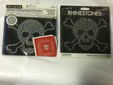 Next-Style  Multi-Purpose Iron-on Rhinestones  Horizon Group USA  lot of 2 pcs.