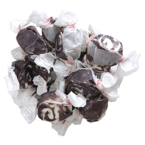 NEGRO REMOLINO DE REGALIZ Agua Salada Taffy Candy ~ BOLSA DE 3 LB ~ ENVÍO GRATUITO - Imagen 2 de 2