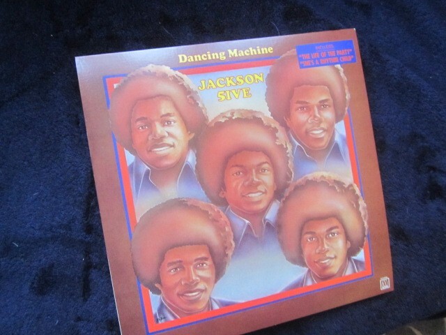 The Jackson 5 Dancing Machine 1984 Reissue 12x12 Promo Flat Poster Jackson 5IVE
