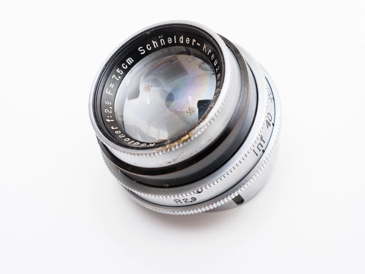 Objectif Argentique Occasion Objectif Photo Schneider Kreuznach Xenagon 2,8/35 Mm Pour Berning Robot Royal - Occasion En Très Bel état Objectif Allemand Occasion Fonctionnel