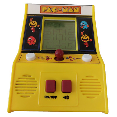 Basic Fun Pac-Man Arcade Classics Mini Handheld Game Tested Plays Well!