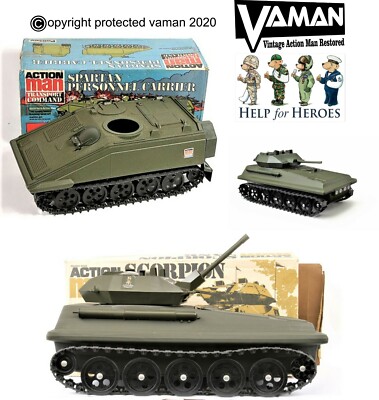 Palitoy Action Man Starlocks passend für Tracked Spartan/Skorpion 15er Set