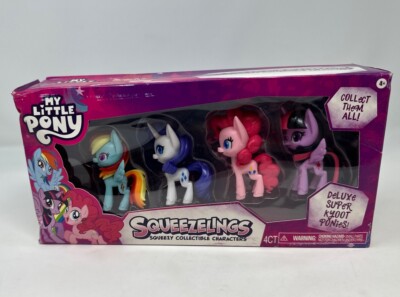 My Little Pony - Squeezelings Squeezy Collectible Characters - Hasbro Set of 4