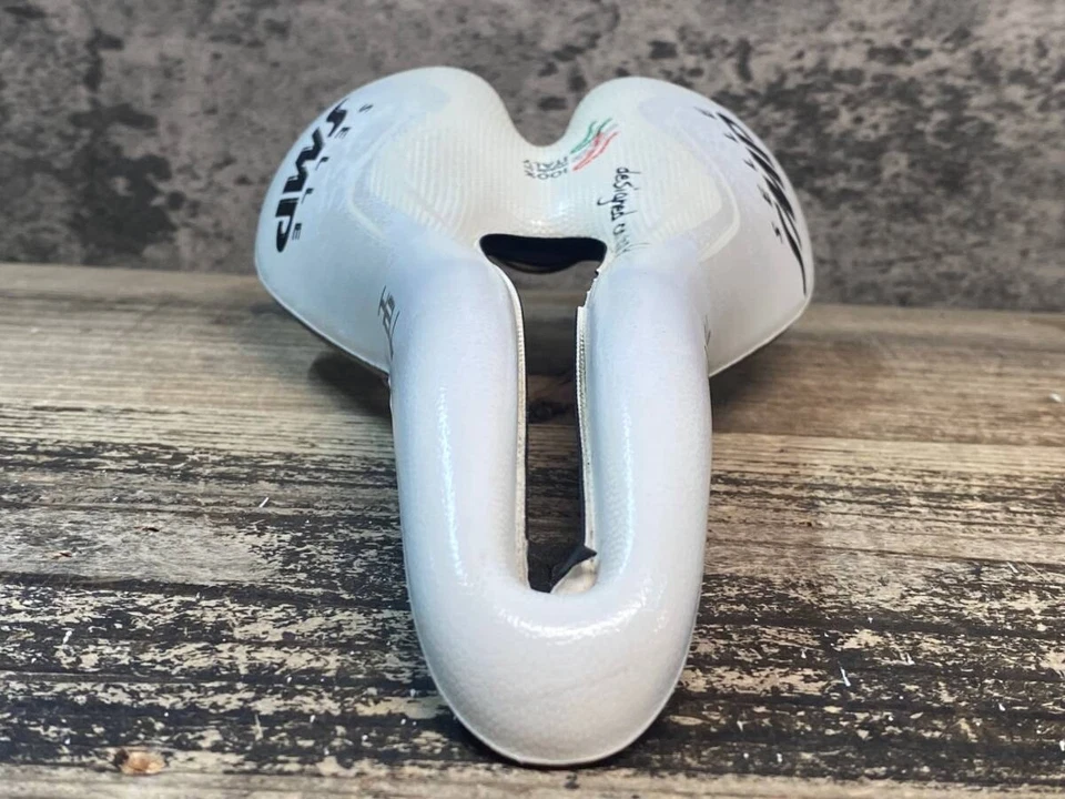 Sillín SELLE SMP HELL blanco piezas de ciclismo primero en llegar precio premium Foto 3 de 4
