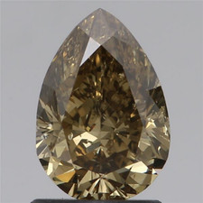 1.31 CT GIA Certified Fancy Dark Gray-Greenish Yellow Natural Loose Diamond 1815.24 per carat