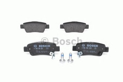 Bosch Brake Pad Set Rear Low-Metallic 108.8mm Screws 0986494329