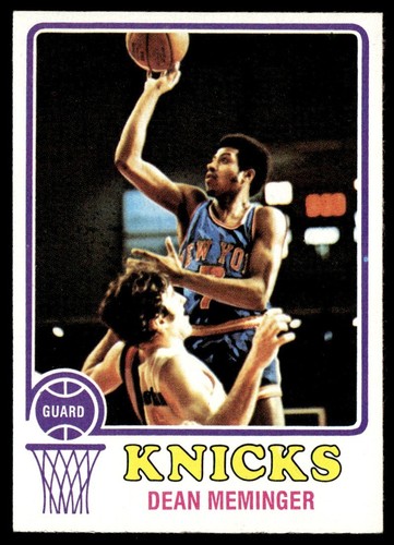 Dean Meminger #93 1973 Topps card
