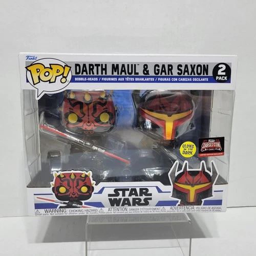 Funko Pop! Vinyl: Star Wars - Darth Maul & Gar Saxon - 2 Pack-Target (Exclusive)