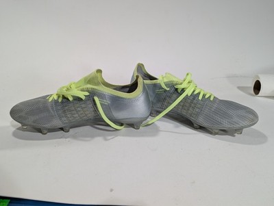 Womens Size 8 Grey Lime Green Puma Ultra 3.4 FG Soccer Cleats