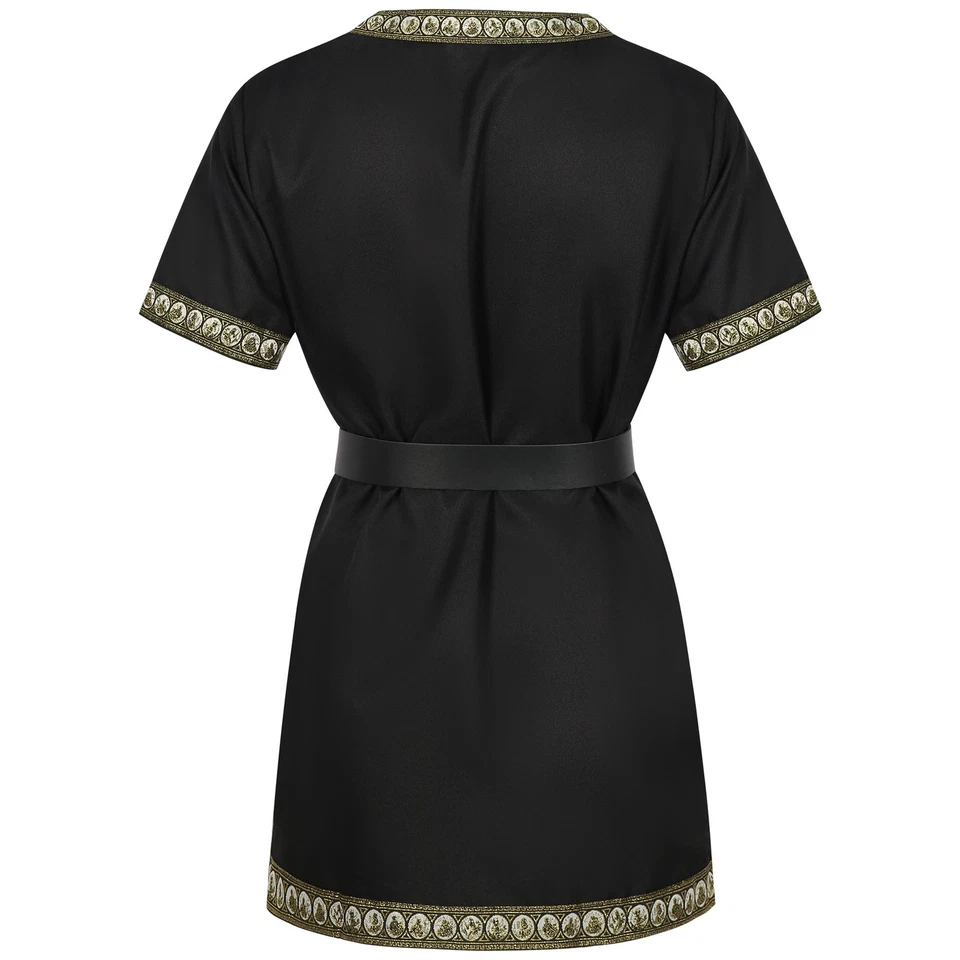 Túnica de caballero medieval para hombre renacentista templario disfraz de Halloween disfraces Foto 4 de 4