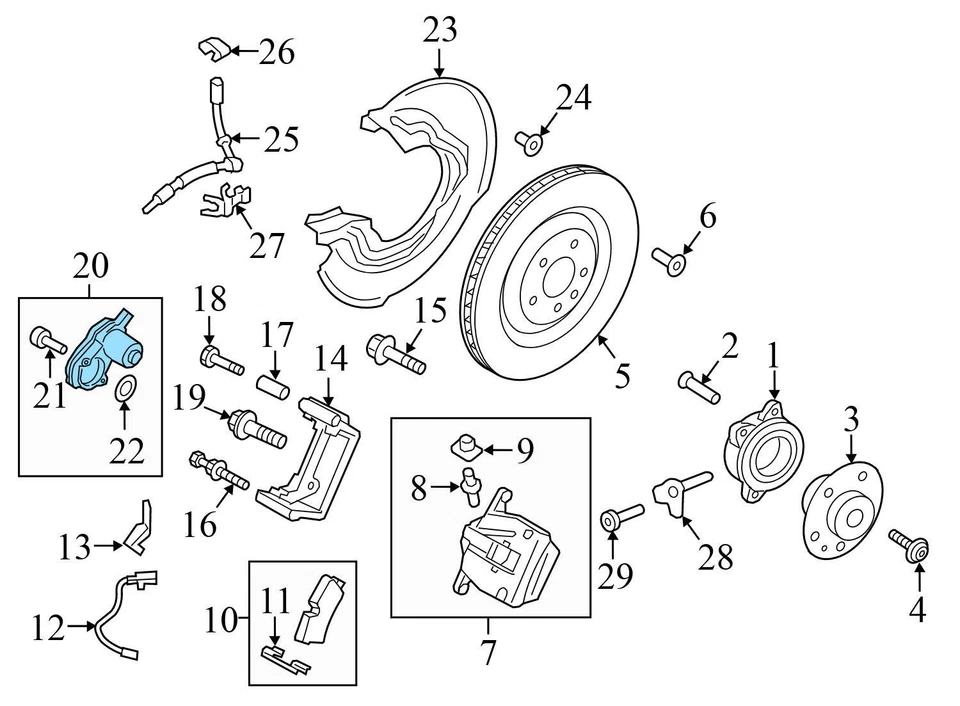 AUDI A4 ALLROAD 2013-2016 - Pinza de freno trasera motor 8K0998281A Foto 3 de 4