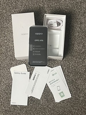 Oppo A96 - 128GB + 8GB - Dual-SIM, Sunset Blue (Factory Unlocked) CPH2333