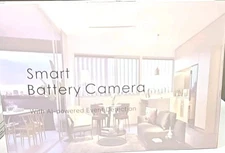 AI Powered Smart Battery Security Camera Home  Night Vision Wi-fi