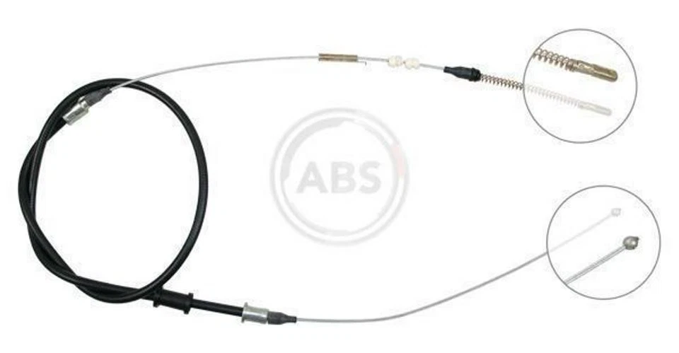 A.B.S. K12008 Cable de freno de mano para OPEL Ascona C Sedán (J82) - Imagen 4 de 4