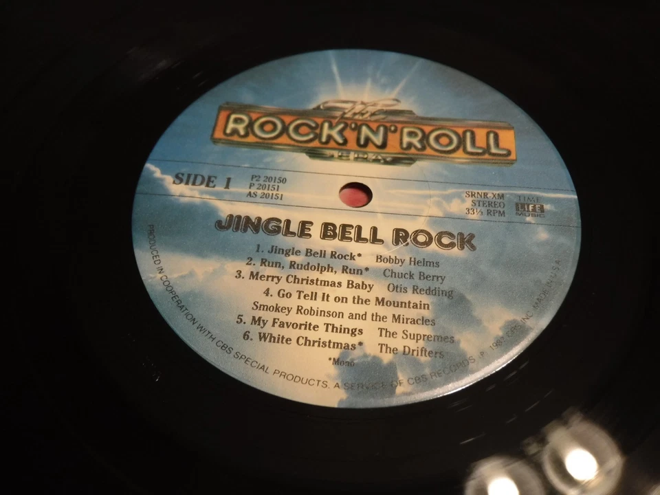 Jingle Bell Rock 1987 2x LP Box Time Life Temptations Jackson 5 Elton John Lee - Image 2 of 4