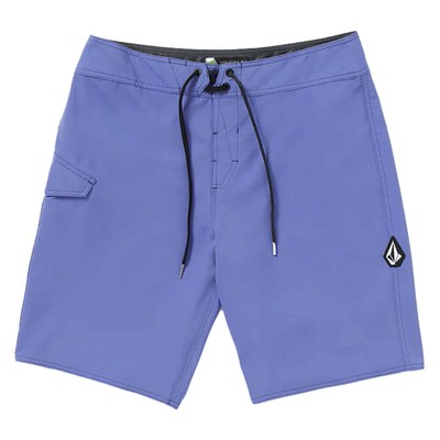 Volcom Herren Lido Solid Tech 20 Kugelschreiber Blau Badehose Boardshorts ( Bpc