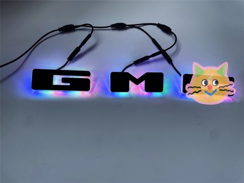 Remote APP Ctrl Mulricolor Dream CHASING FLOW Letter Lights for Car G-M-* - Picture 4 of 10