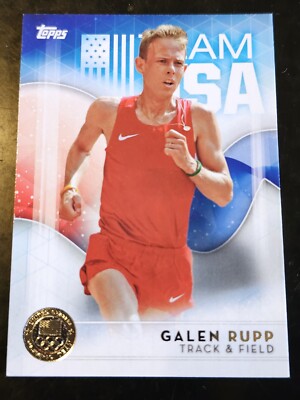 GALEN RUPP 2016 Topps US Olympic Silver #57 Track & Field