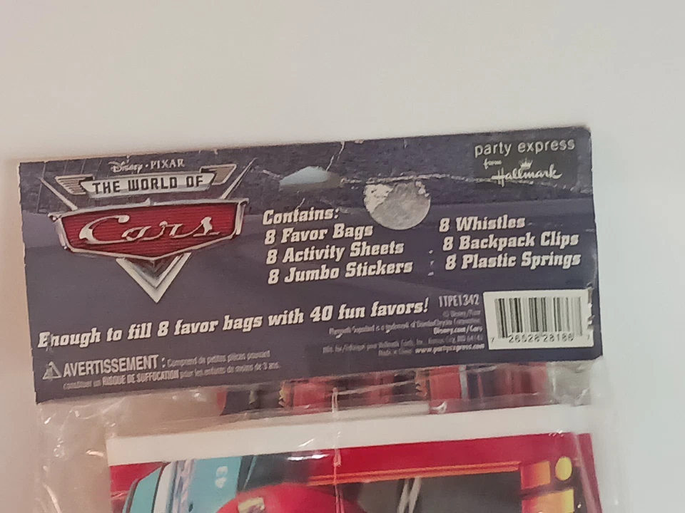 PACK FAVOR FIESTA COCHES NUEVOS (48) ~ Suministros Fiesta Feliz Cumpleaños Foto 3 de 3