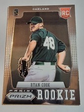 2012 Panini Prizm Baseball #190 Ryan Cook RC Oakland Athletics