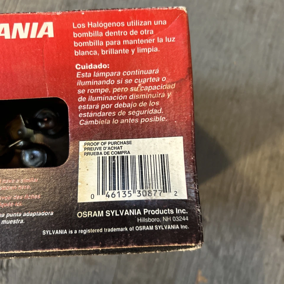 SYLVANIA H4656LL SILVERSTAR HIGHT PERFORMANCE HALOGEN LOW BEAM HEADLIGHT - Image 4 of 4