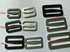 Aviation Aluminum Metal G Buckles 9 Hook Adjusters Bag Backpack 25/30/38/45/50mm