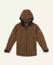 *NWT* Truewerk S3 Solution Full Zip Hoodie Men's Brown Size M $159 Retail Price