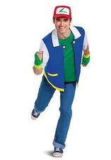 Pok mon Adult Classic Ash Ketchum Costume