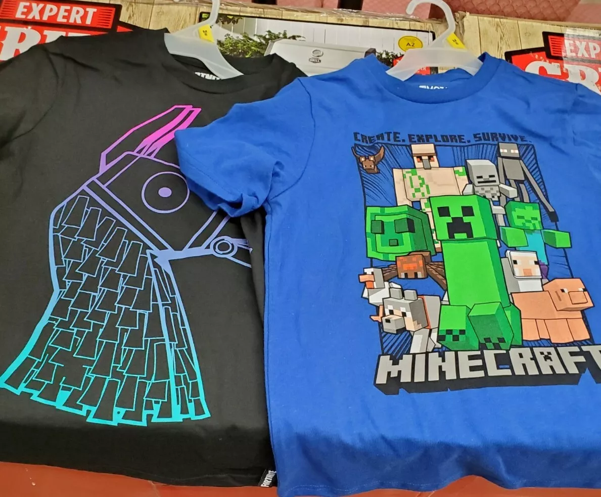 boys fortnight shirts