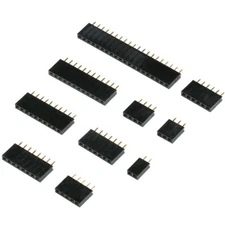 2-20 Pin Female Header Strip PCB Socket Connector Single/Double Row 2.54mm Pitch