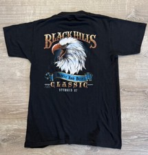 Vtg Harley Davidson 3D Emblem 2 Side 3D T-Shirt Sz L Made in USA