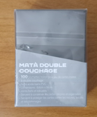 Atrix Double Matte Deck Card Sleeves 100 for Game use fits Pokemon & Magic Atrix Double Matte Deck Card Sleeves 100 for Game use fits Pokemon & Magic